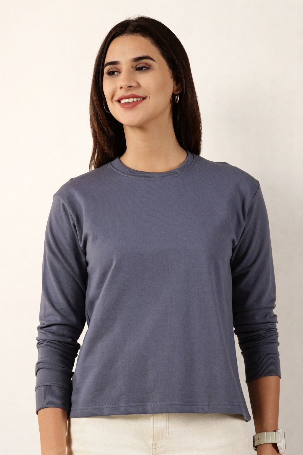 Blue Full-Sleeve for Women