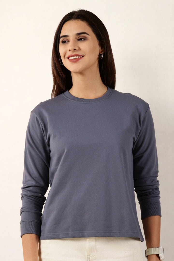 Blue Full-Sleeve for Women
