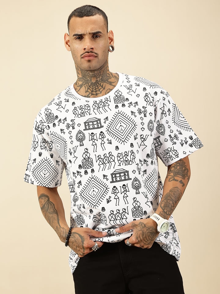 Tribal Rhythm - White