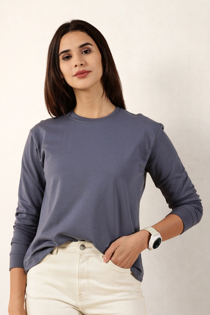 Blue Full-Sleeve for Women