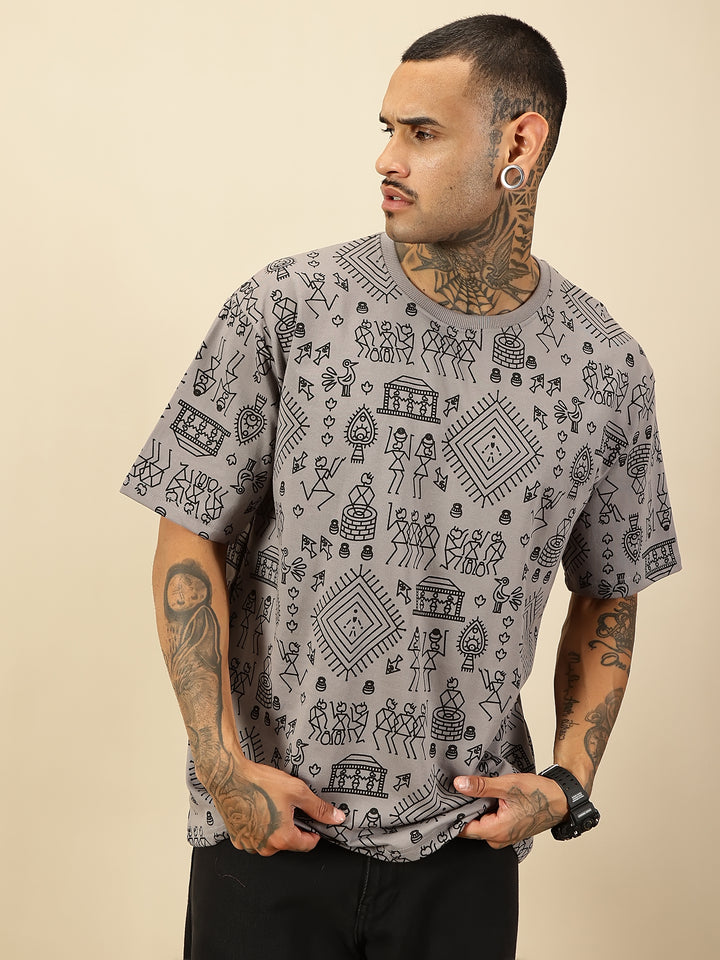 Tribal Rhythm - Grey