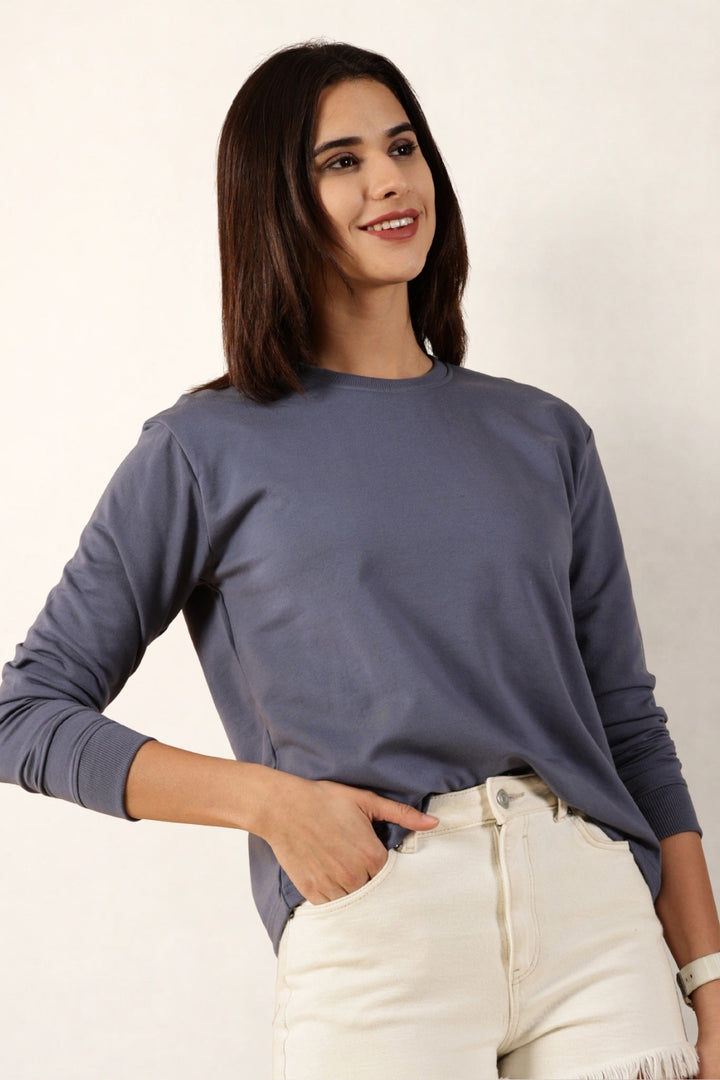 Blue Full-Sleeve for Women