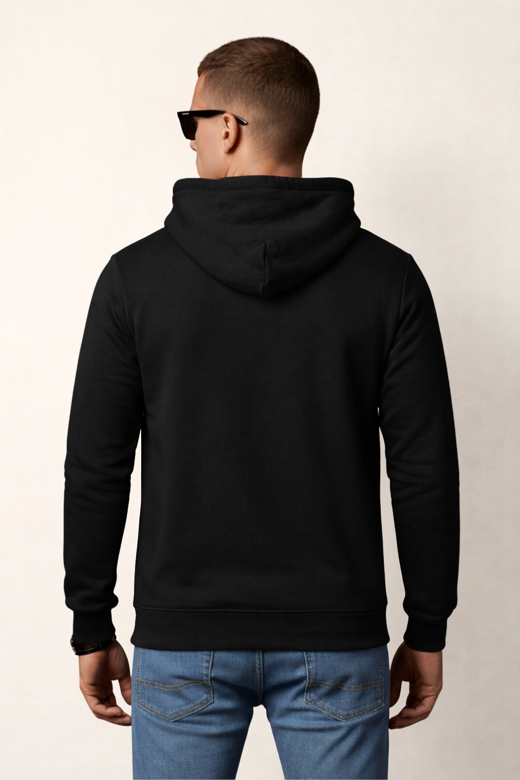 Black Full-Sleeve Hoodie