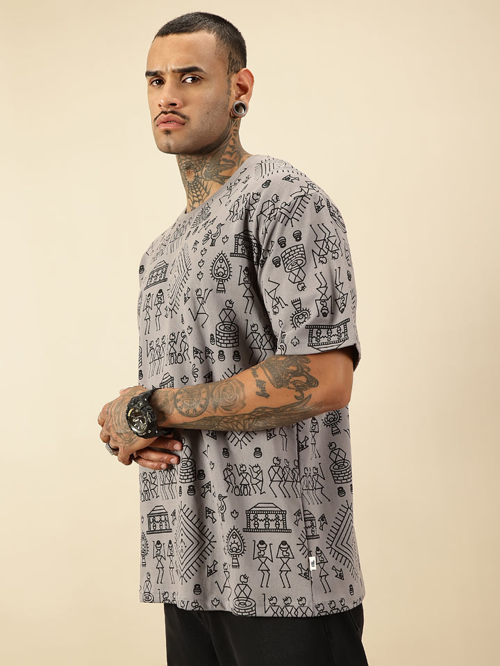 Tribal Rhythm - Grey