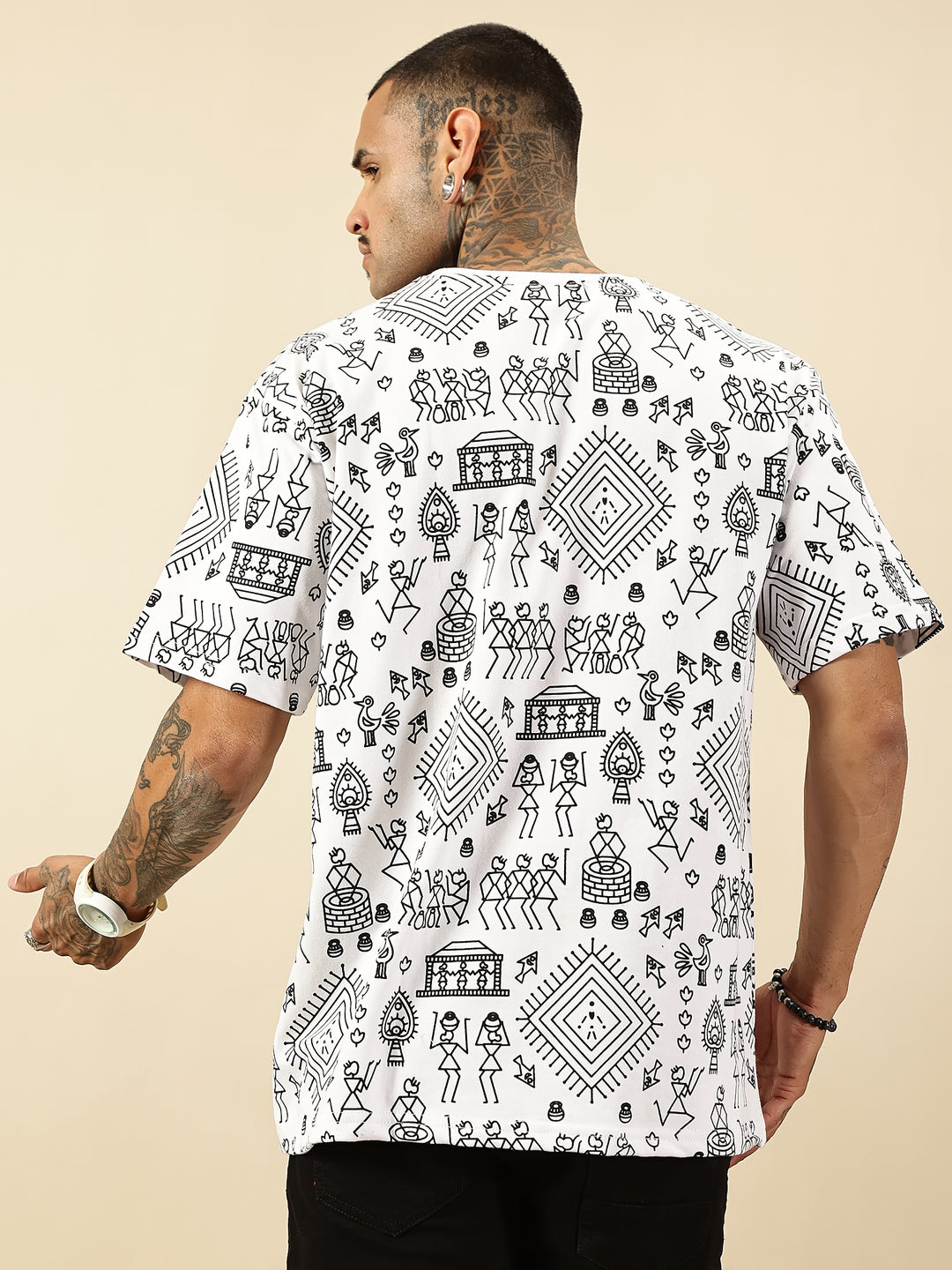 Tribal Rhythm - White