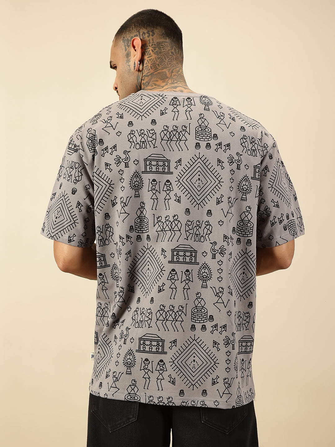 Tribal Rhythm - Grey