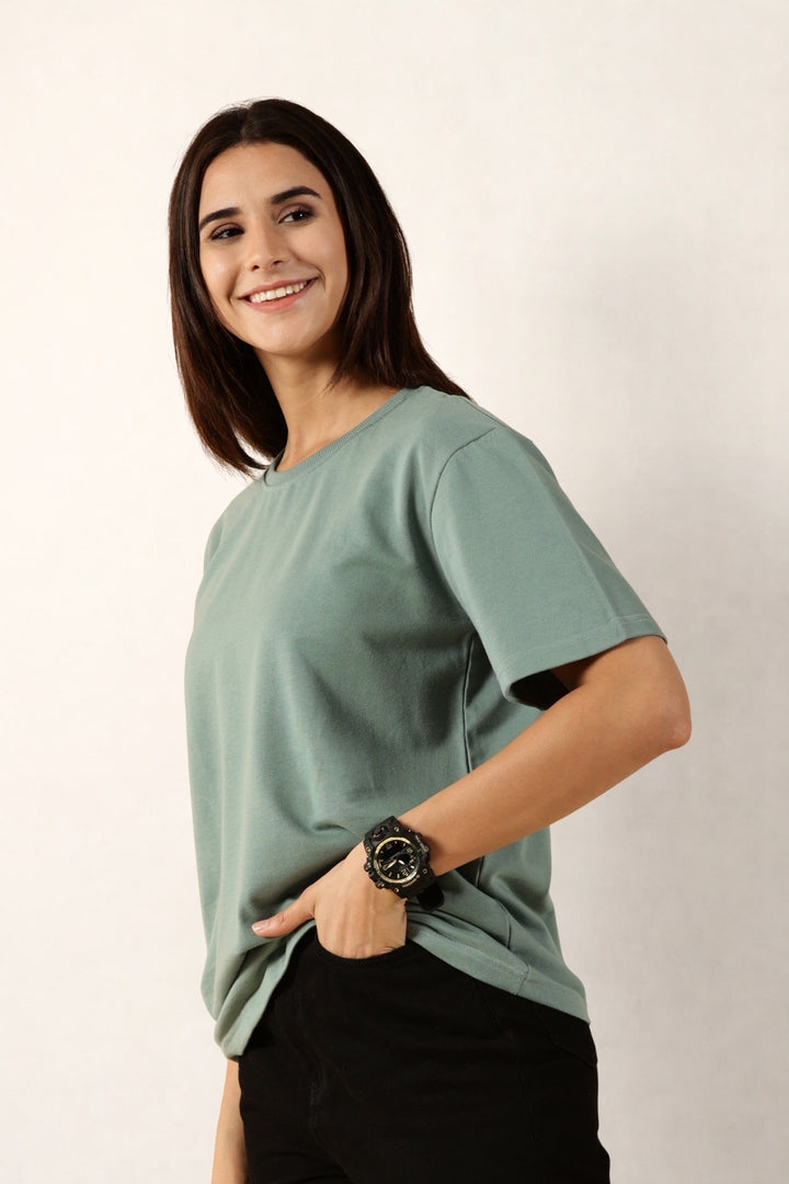Women Pista T-Shirt | Round Neck