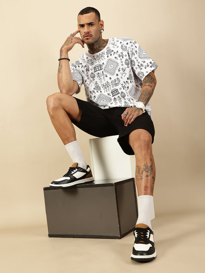 Tribal Rhythm - White