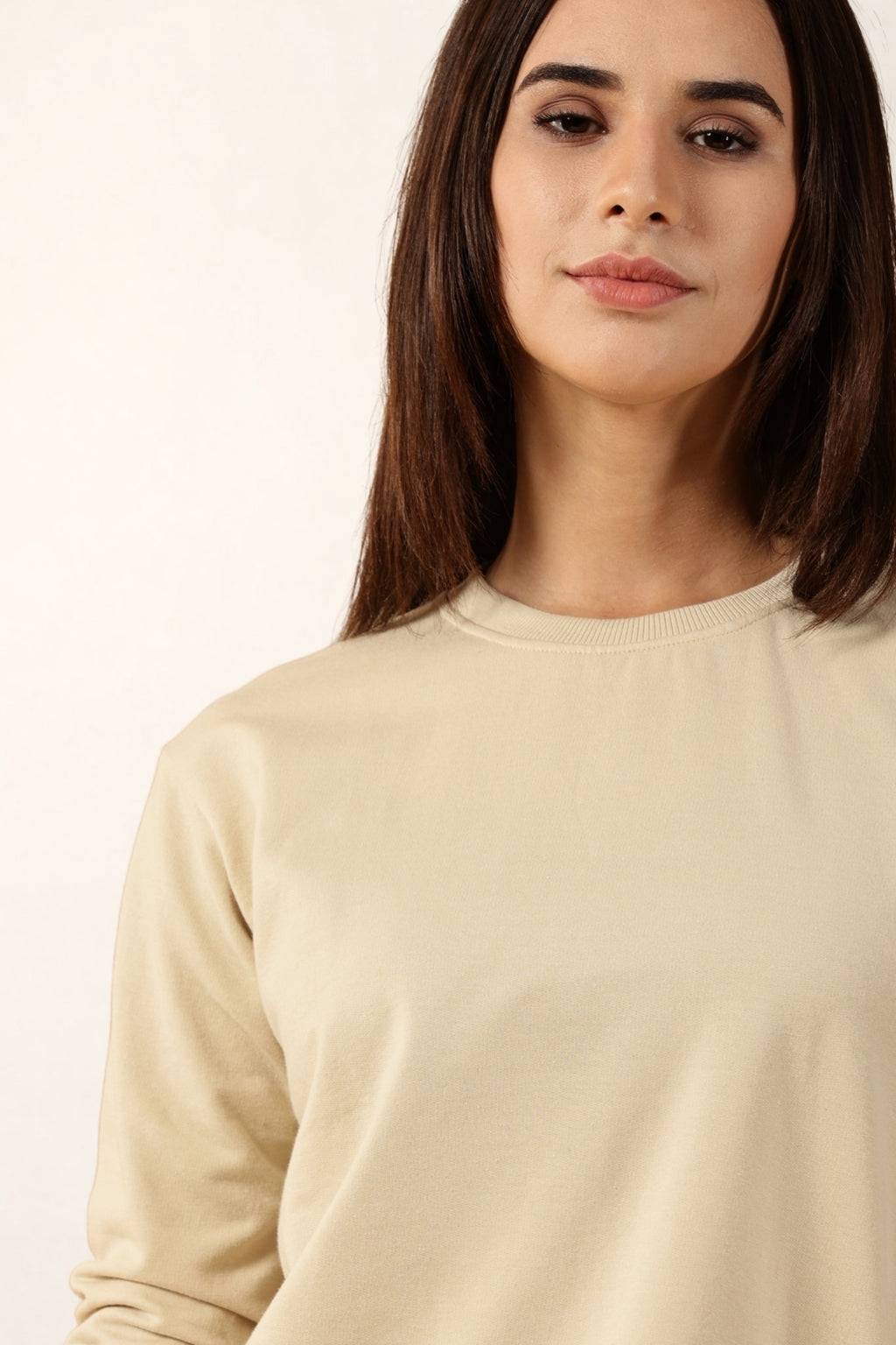 Cream Full-Sleeve for Women