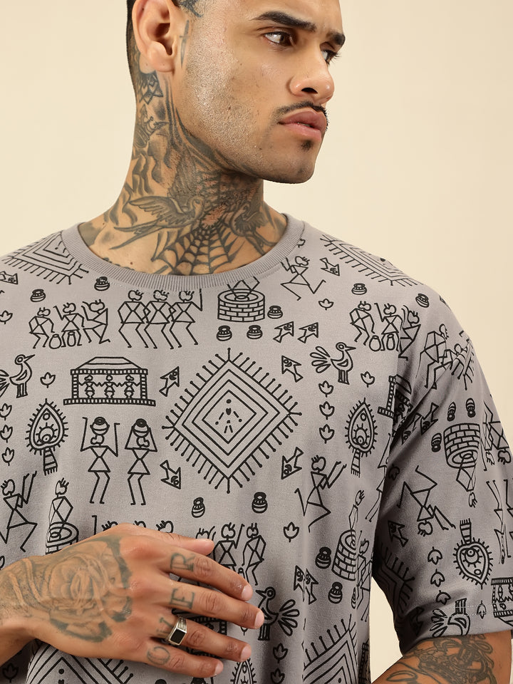 Tribal Rhythm - Grey