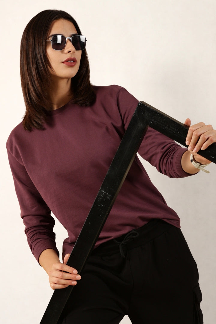 Mauve Full-Sleeve for Women