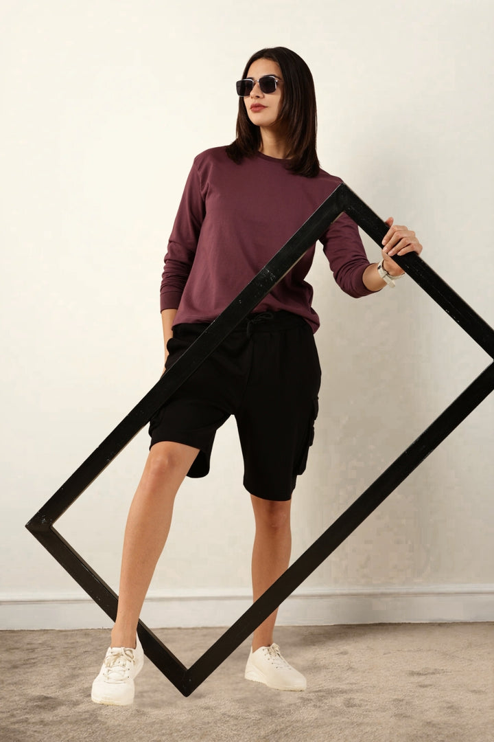 Mauve Full-Sleeve for Women