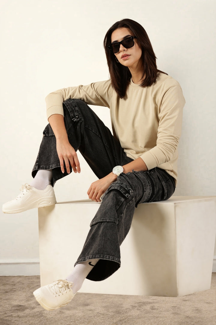 Cream Full-Sleeve for Women